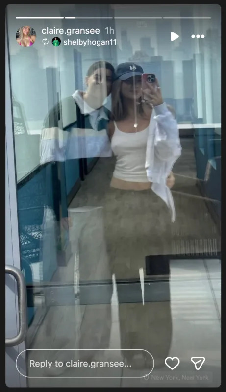 Claire Gransee and Shelby Hogan.Claire Gransee/IG