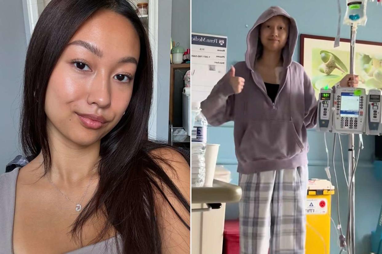 Giahan Tang before and after cancer diagnosisCredit: Giahan Tang