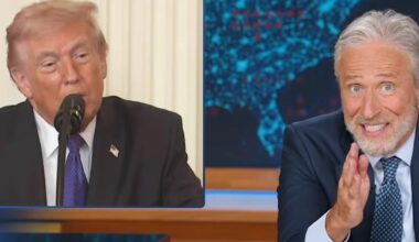 Jon Stewart Stunned Into 14 Seconds Of Silence After Trump's Bizarre Babble