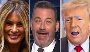 'She Does Not Care At All': Jimmy Kimmel Spots Trump's Cringey Phone Call With Melania