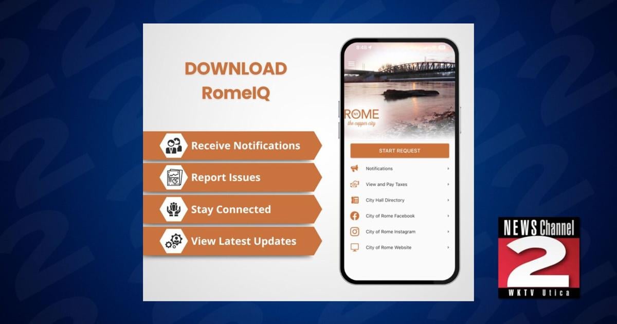 City of Rome Launches New App | Local