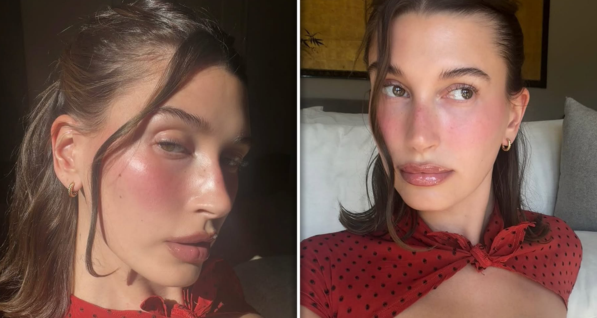 Hailey Bieber Poses For Sexy Selfies In New Luscious Lip Thirst Traps