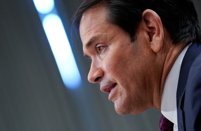 US Secretary of State Marco Rubio testifies before a Senate Foreign Relations Committee hearing titled "U.S. Policy Towards Venezuela", on Capitol Hill in Washington, DC, US, January 28, 2026.