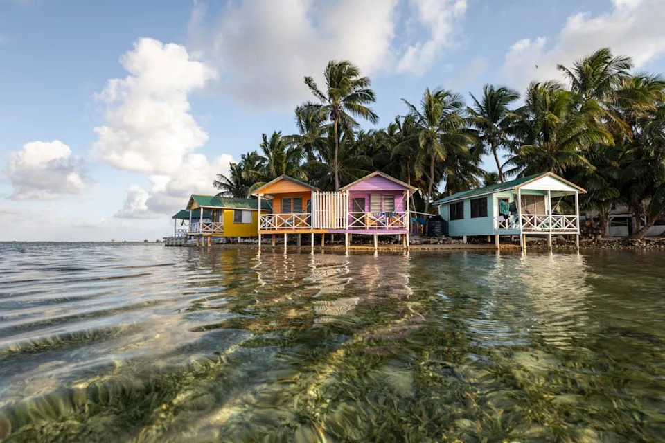 Tobacco Caye sits directly on Belize's barrier reef—the second-largest in the world—offering retirees easy access to world-class snorkeling and diving from this tiny Caribbean island.Credit: Henryk Welle / Getty Images