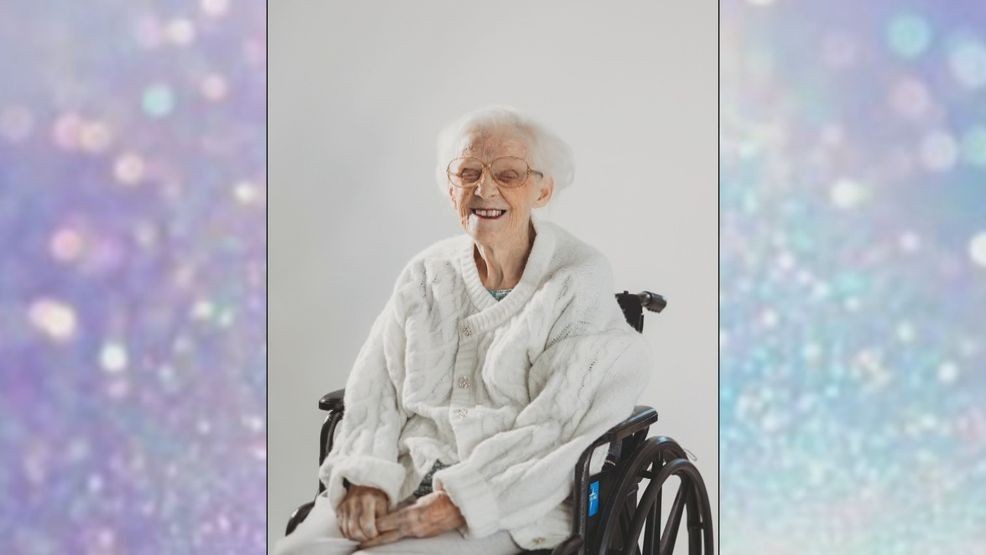 A Fall River photographer who wanted to memorialize her grandmother on her birthday recently held a photoshoot for other seniors at a nursing home. (Megan Rego Photography)