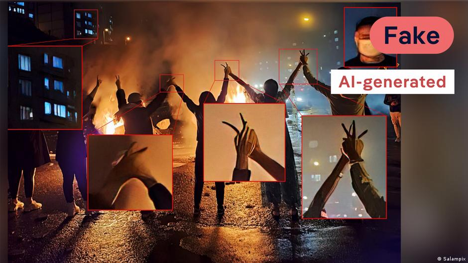 How fake images from Iran misled media outlets