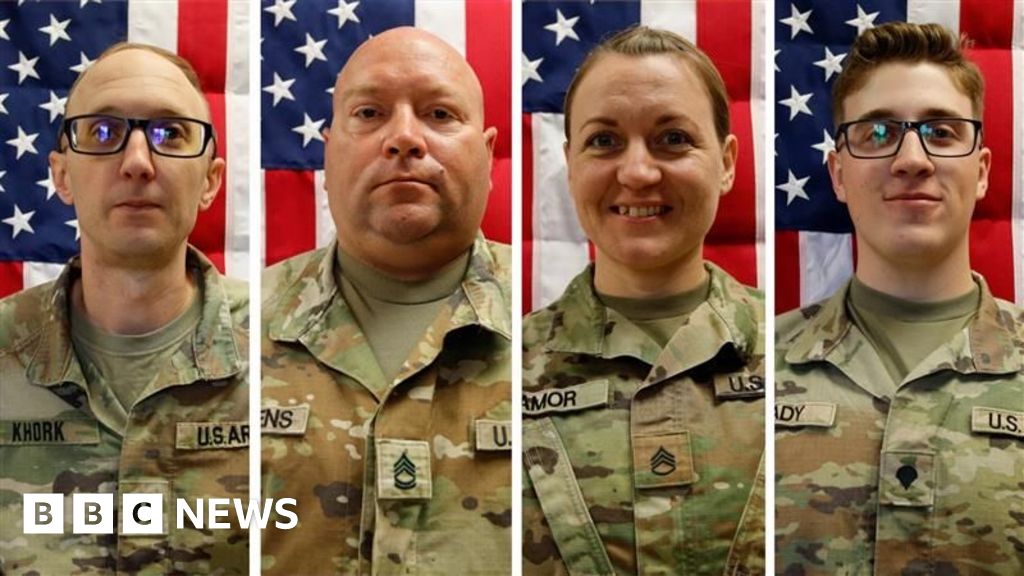 First US soldiers to die in Iran conflict are identified - BBC