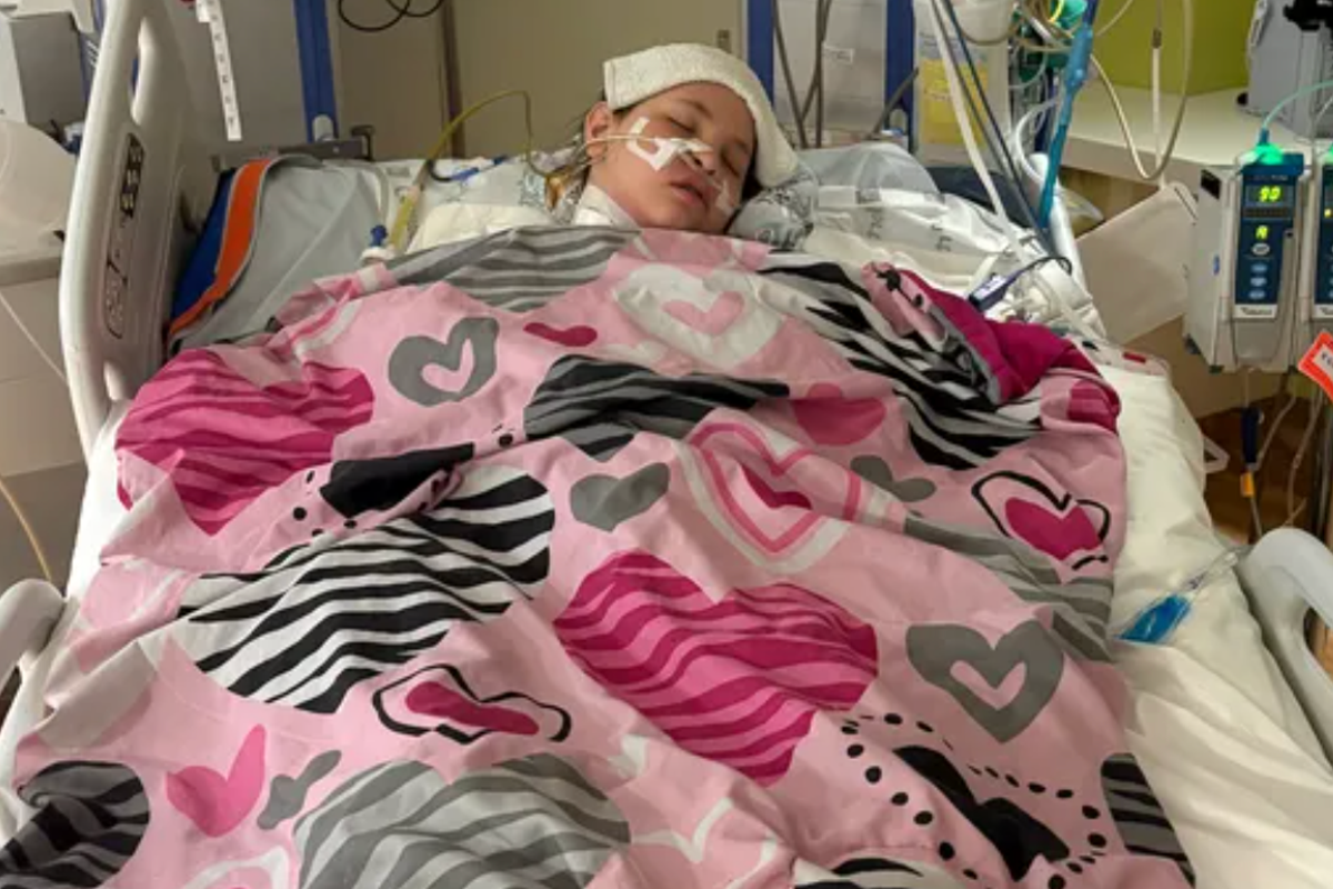 Devastated family reveals how the flu and strep cost teen three of her limbs: ‘Never in a million years did we expect this’