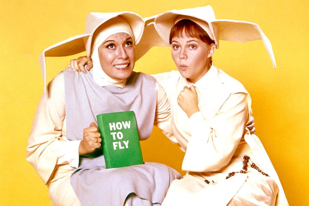 Shelley Morrison and Sally Field in The Flying Nun.Credit: ABC Photo Archives/Disney General Entertainment Content via Getty