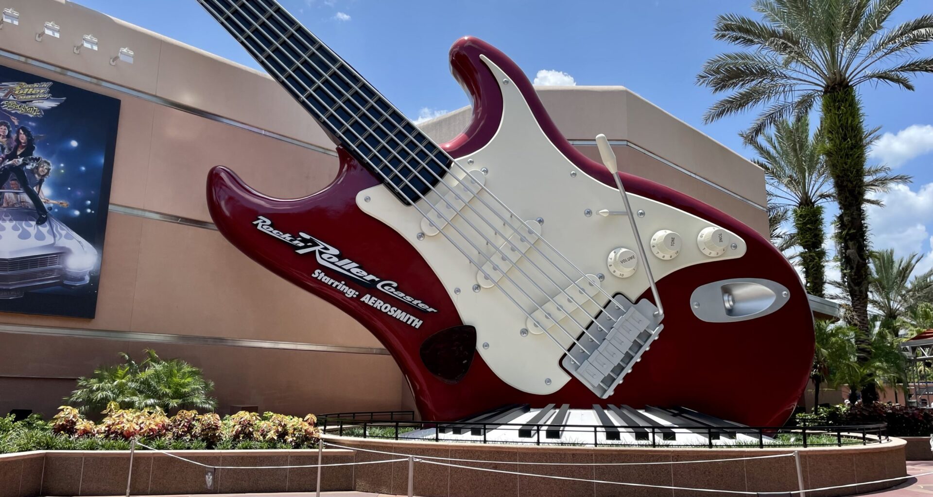 Aerosmith's Rock 'n' Roller Coaster Guitar & Shops Permanently Removed From My Disney Experience