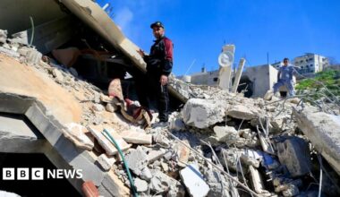 Lebanon says nearly 400 killed in Israeli strikes as US confirms death of seventh service member - follow live