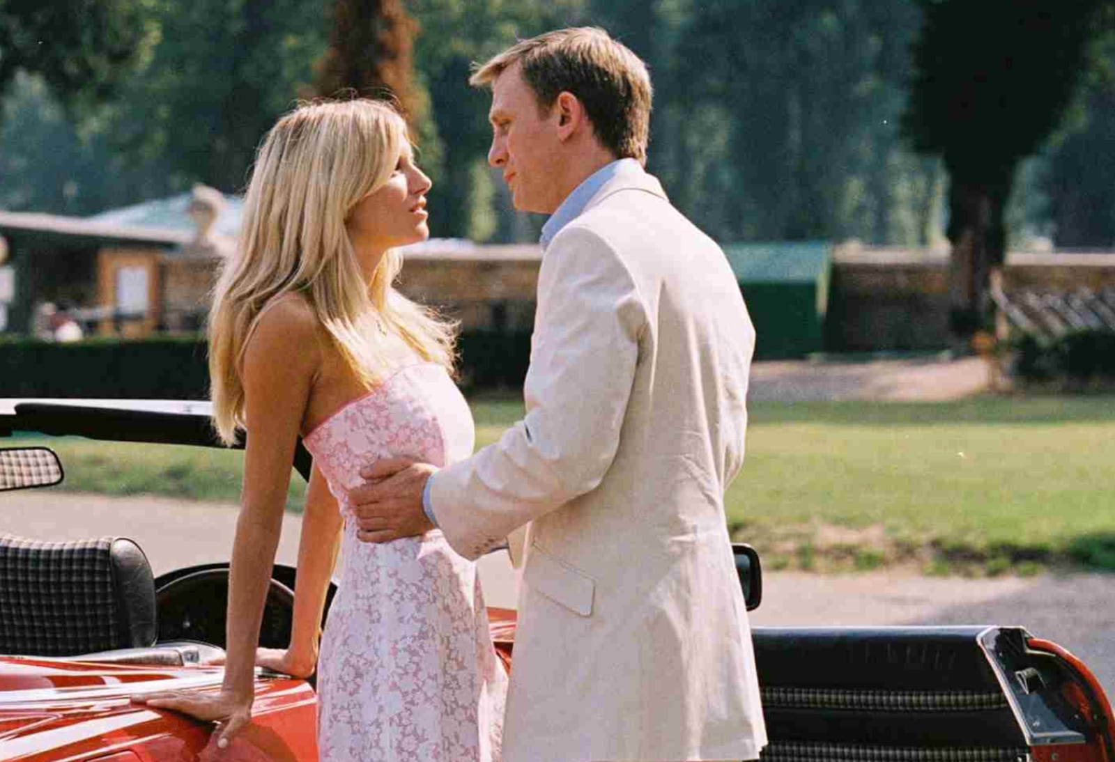 Sienna Miller and Daniel Craig in "Layer Cake" in 2004.