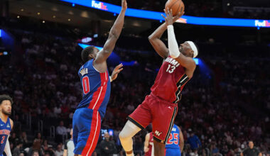 Bam! Heat's Adebayo sets team's single-game scoring record, breaking LeBron James' mark of 61