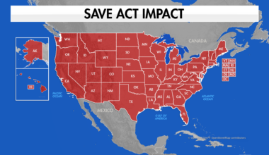 Trump battles GOP holdouts and Democrats amid SAVE America Act Senate test vote