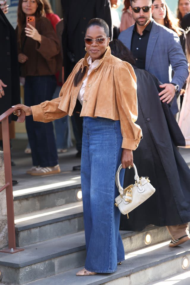 Oprah Winfrey in Paris on March 5, 2026Credit: Getty