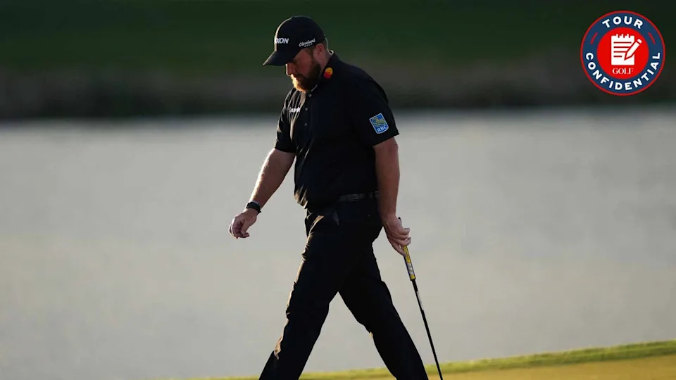 Shane Lowry of Ireland walks the 17th green during the final round of the Cognizant Classic 2026 at PGA National Resort And Spa on March 01, 2026 in Palm Beach Gardens, Florida. (Photo by Raj Mehta/Getty Images)