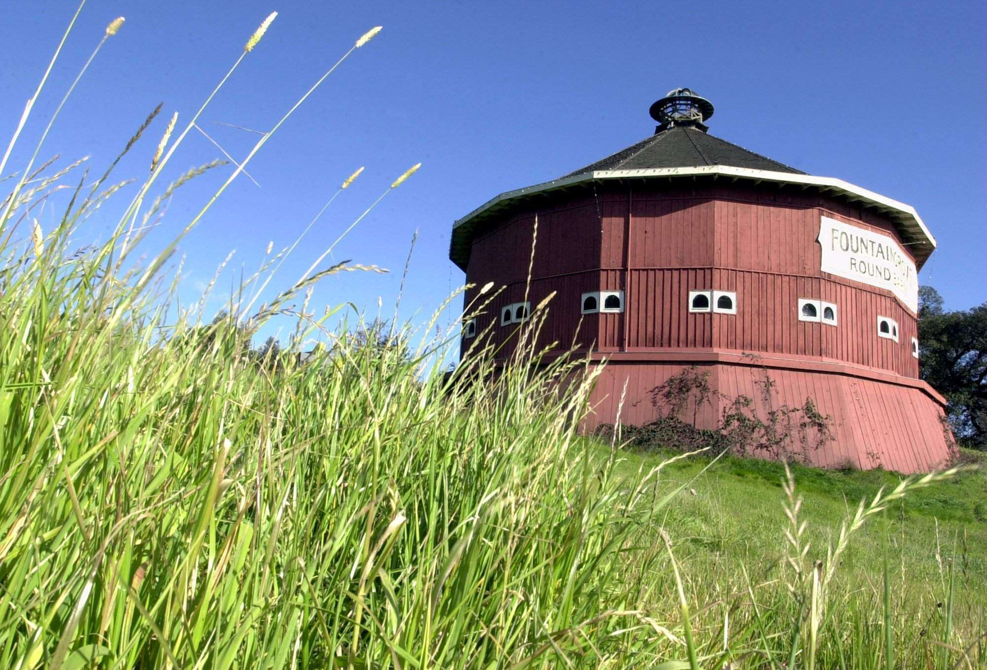 The Fountaingrove Round Barn, built in 1899, is up for...