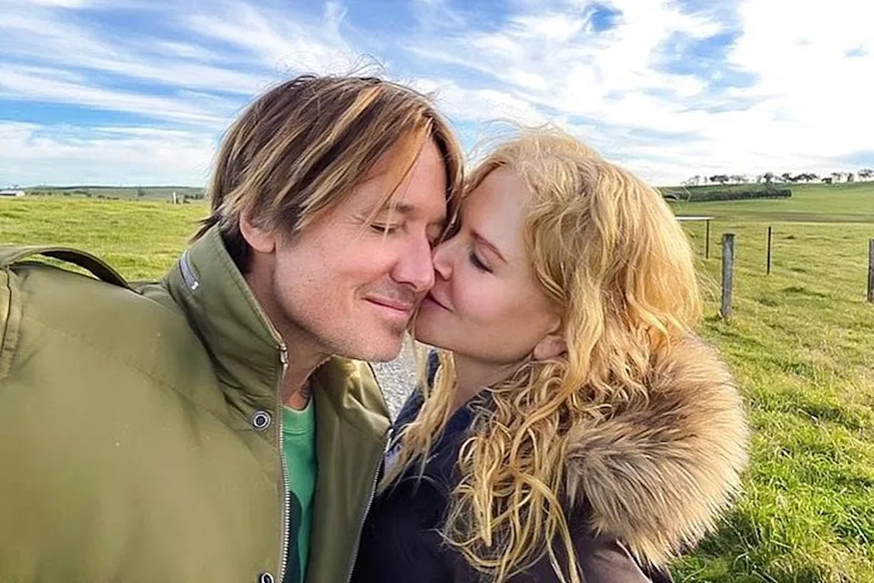 Keith Urban and Nicole Kidman share a selfie from NashvilleCredit: Nicole Kidman/Instagram