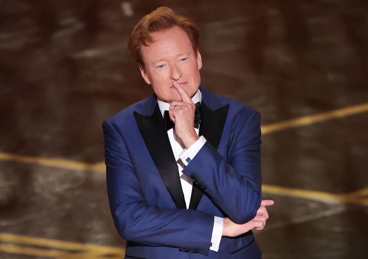 Conan O'Brien at the 98th Annual Academy Awards on March 15, 2026Credit: Rich Polk/Penske Media via Getty