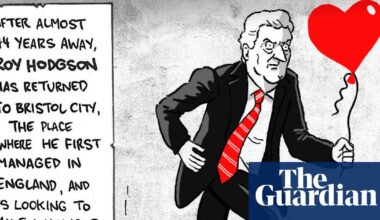 David Squires on … Roy Hodgson staying down with the kids on his return to Bristol City - The Guardian