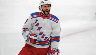 Penguins forward Rickard Rakell has offered mixed results at center