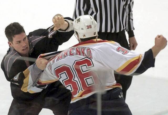 Former Penguins forward Billy Tibbetts arrested once again