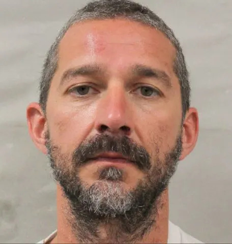 Shia LaBeouf's mug shot from the Orleans Parish Sheriff's OfficeCredit: Orleans Parish Sheriff's Office