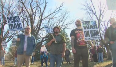 Protesters in Columbus urge US withdrawal from Middle East amid Iran strikes