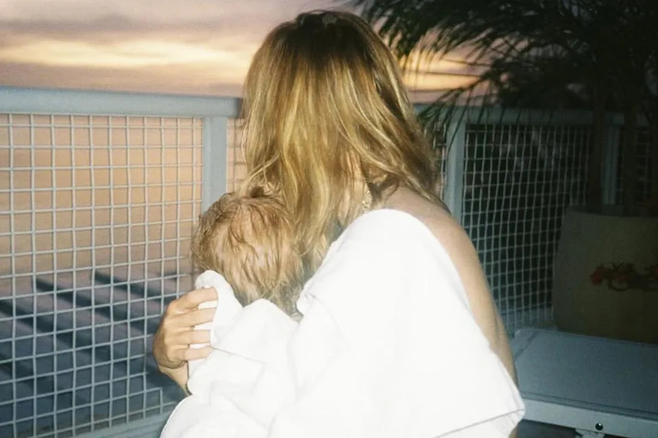 Suki Waterhouse and her daughter.Credit: Suki Waterhouse/Instagram