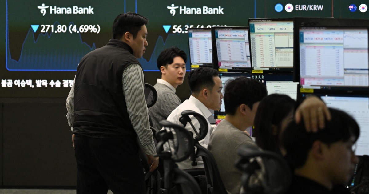 South Korea’s stock market suffers biggest drop in history amid US-Iran war | Financial Markets News