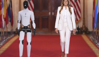 Enter Melania Trump, escorted by humanoid robot: 'I'm Figure 03, a humanoid built for the United States of America'
