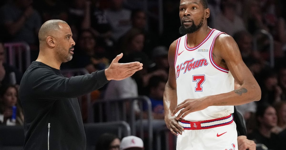 Kevin Durant says a wide-open NBA playoff race is fun and it’s hard to argue with that