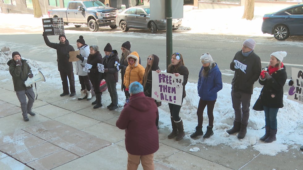 The last five people arrested in connection with the removal of dogs from Ridglan Farms were...