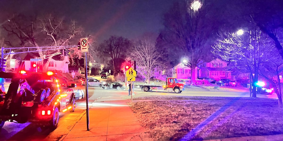 Three hospitalized after late night crash in Omaha