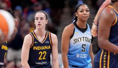 Caitlin Clark rejects Angel Reese high-five at FIBA World Cup qualifiers