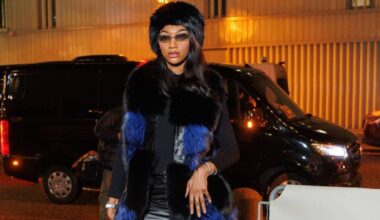 Angel Reese’s Dress Has a Ridiculously High Slit Ahead of WNBA Season