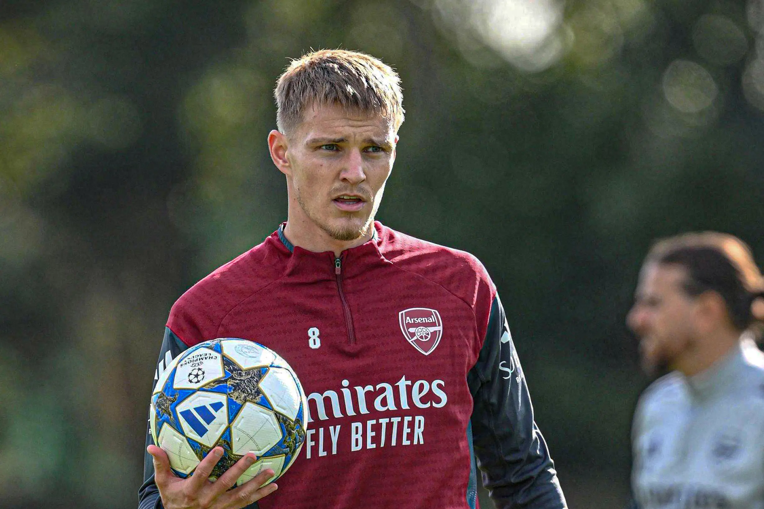 Arsenal captain Martin Odegaard