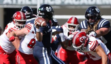Utah and Utah State agree to new home-and-home football series – Deseret News