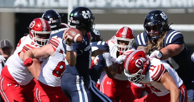 Utah and Utah State agree to new home-and-home football series – Deseret News