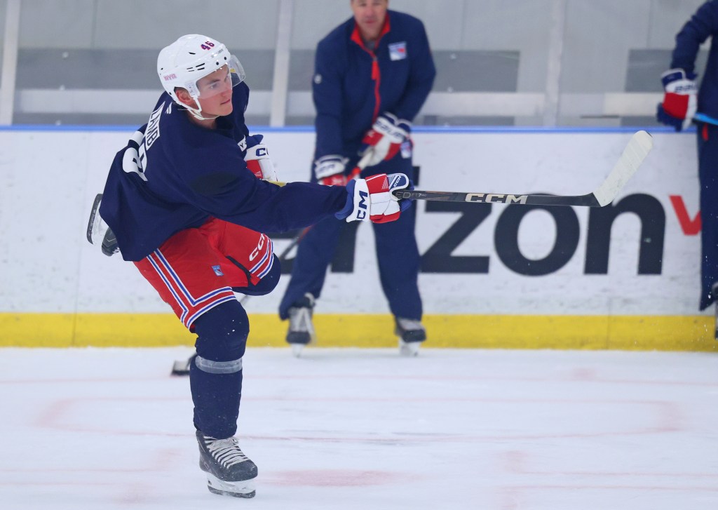 The Rangers signed right wing prospect Brody Lamb to an entry-level contract on March 12, 2026.