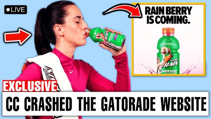 Caitlin Clark Gaterade