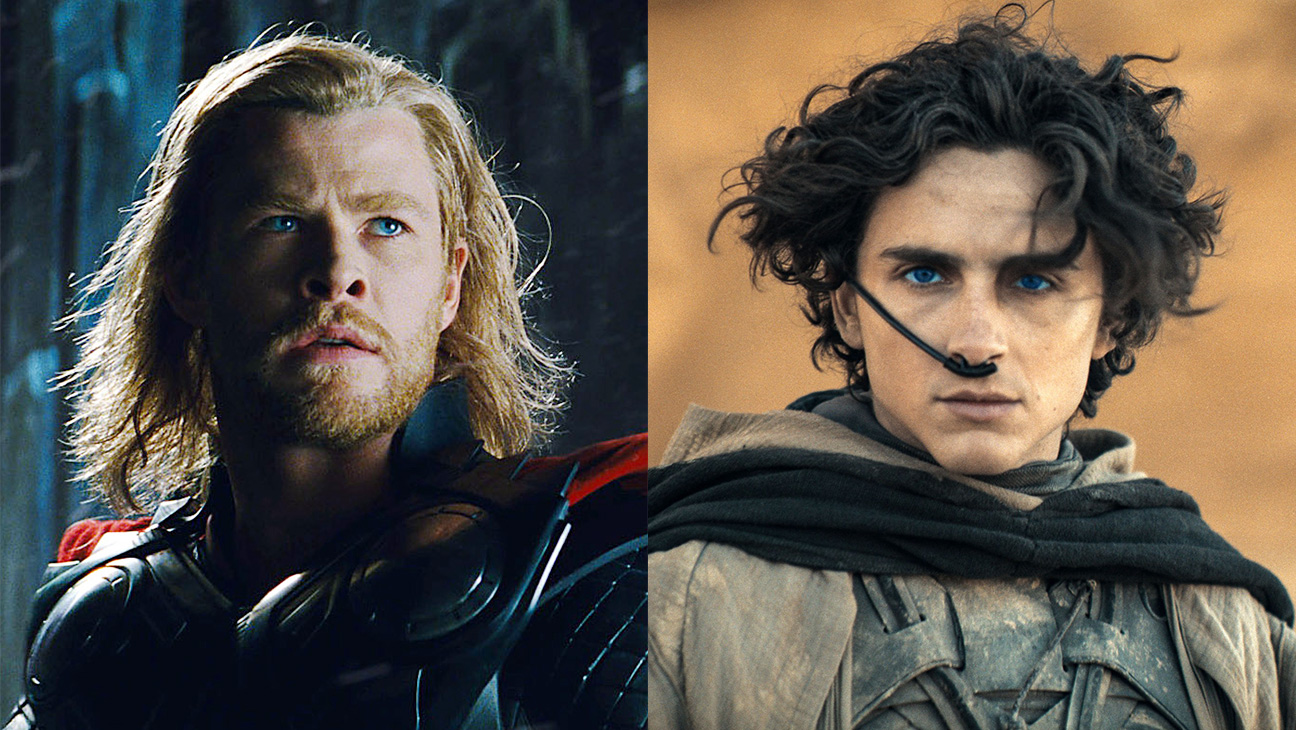 Chris Hemsworth as Thor vs. Timothée Chalamet as Paul in Dune 2
