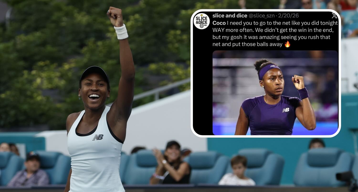 Coco Gauff used advice from random social media user in victory