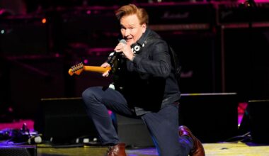 Conan O'Brien on when he knew late-night TV was in dire straits