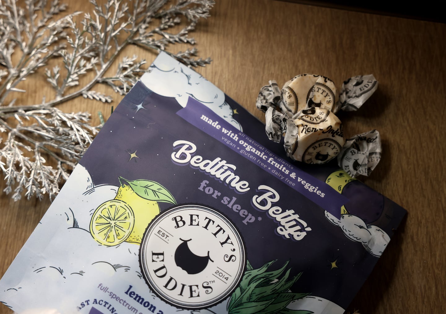 Bedtime Betty’s for sleep are edibles in the Betty’s Eddies line at Thrive Dispensary.