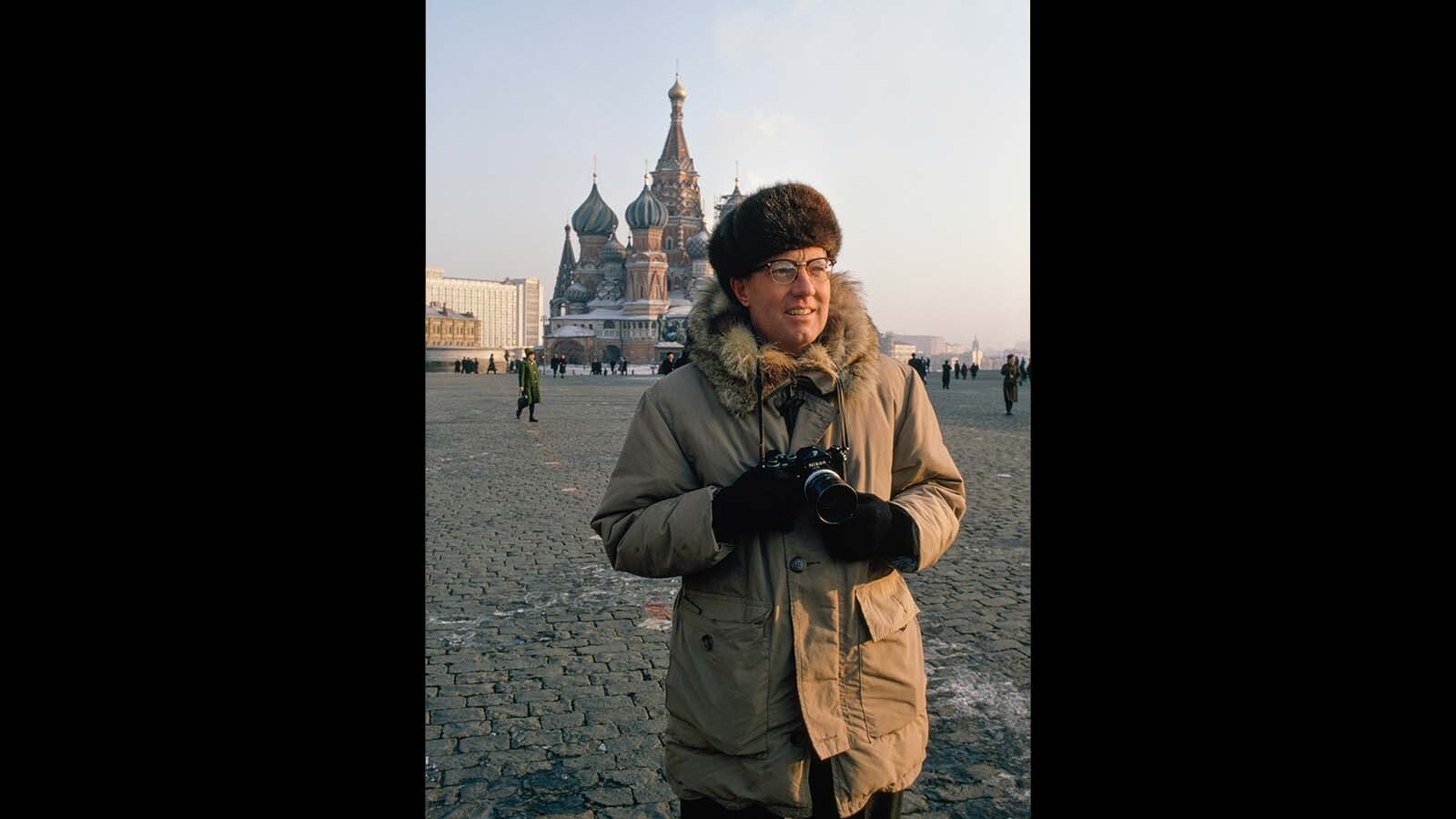 Casper native Dean Conger was 32 and a photojournalist for The Denver Post in 1959 when he got a job offer from National Geographic. He spent the next 30 years photographic presidents and astronauts, while earning a reputation as one of Nat Geo’s best. Here he's in Red Square in Moscow in the former Soviet Union.