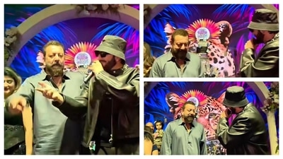 Ranveer Singh and Sanjay Dutt shared screen space in Dhurandhar.