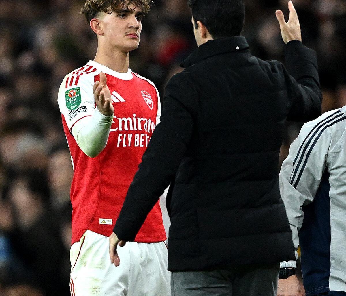 Arteta praises Arsenal youngster Dowman after significant setback - London Evening Standard