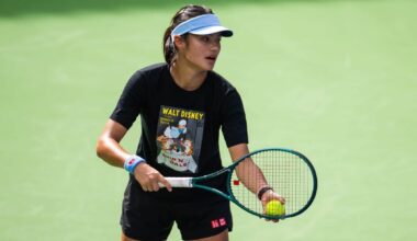 Emma Raducanu is searching for her tennis style in the Indian Wells desert
