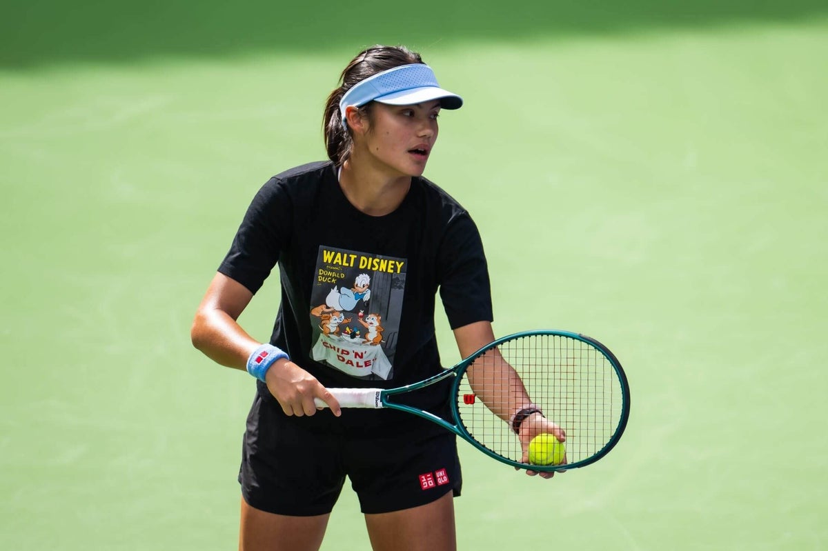 Emma Raducanu is searching for her tennis style in the Indian Wells desert